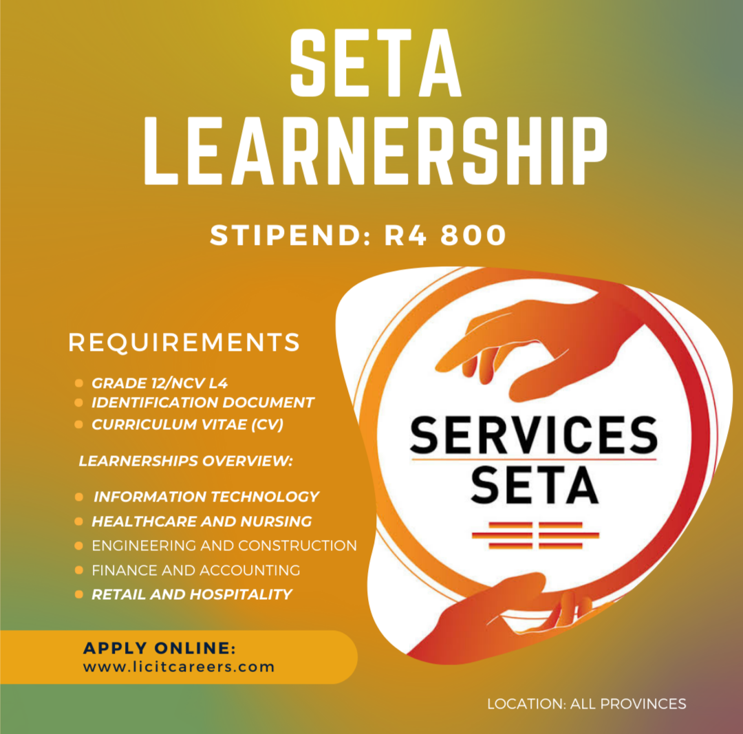 SETA Learnerships 2024 Online Applications