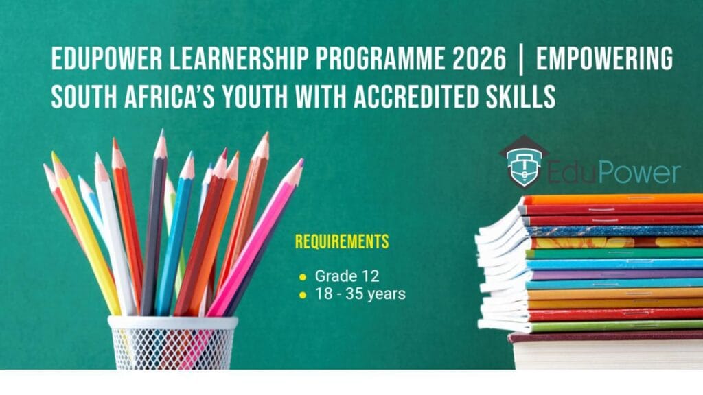 EduPower Learnership Programme 2026 | Empowering South Africa’s Youth with Accredited Skills